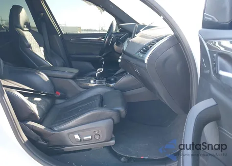 2021 BMW X3 M z USA, uszkodzony, nr VIN 5YMTS0C01M9G88542